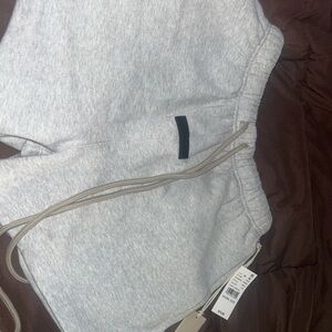 Fear of God Gray Athletic Shorts